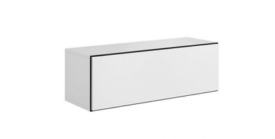 Komodë murale Rega Roco RO1, 112x37x39 cm, mat, e zezë