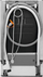 Lavastovilje e integrume Electrolux KEQC3100L, 45cm, 10 sete, e bardhë