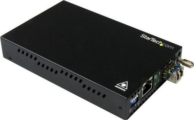 Konvertues medial StarTech GBE Fiber 10KM, i zi