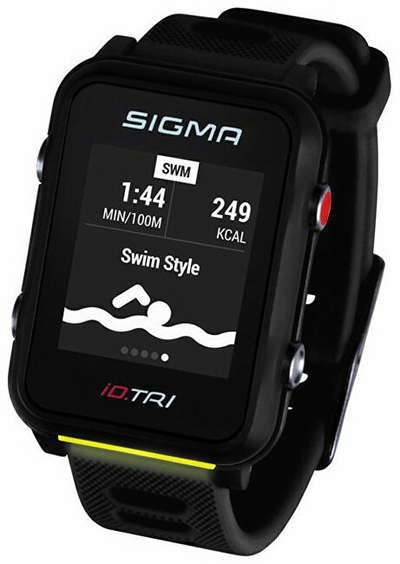 Orë sportive Sigma iD.TRI, e zezë