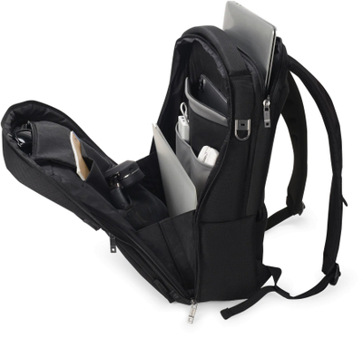 Shpinore për laptop Dicota Seven 14-16, 16", rPET, e zezë