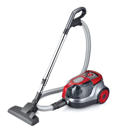 Fshesë me korent Heinner Bagless, 750W, 2.2L, e kuqe