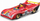 Model makine Bburago Ferrari Racing 312 P 1972, 1:43, die cast, e kuqe