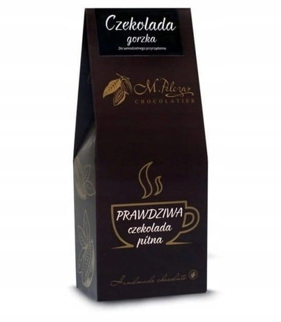Чоколадо за пијалок M.Pelczar Chocolatier Dark, 200g, 70.4% какао, темно