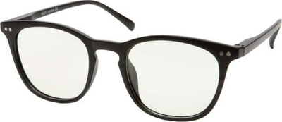 Очила за екран London Screen Glasses, заштита од сина светлина, унисекс, црни