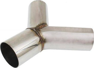 Tee shkarkimi TurboWorks, 90°, 70/76mm, çelik inox 304