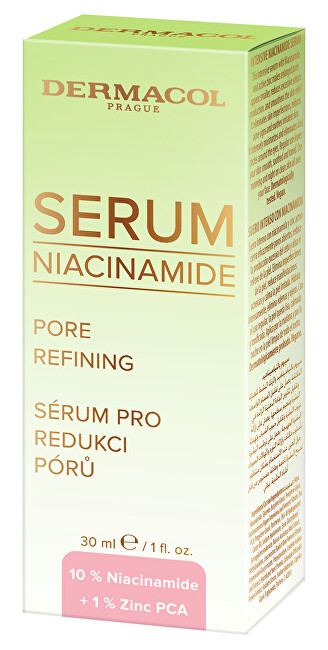 Serum për fytyrë Dermacol Pore Reduction Niacinamide Serum, 30 ml