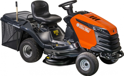 Traktor kositës Oleo-Mac OM92, motor 22HP, depozitë mrapa, portokalli