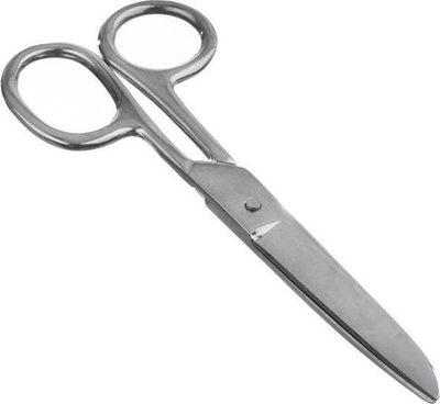Gërshërë universale për shtëpi, çelik inox, dorezë ergonomike, të zeza