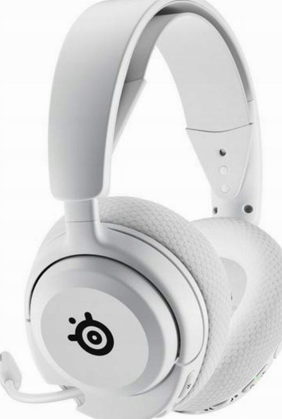 Kufje gaming SteelSeries Arctis Nova 5P Wireless, për PS5, pa kabllo, të bardha