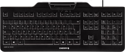 Tastierë CHERRY KC 1000 SC, USB, QWERTZ gjerman, e zezë