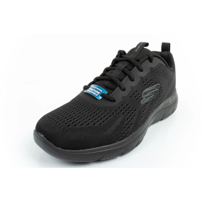 Atlete Skechers Summits Torre, 100% vegane, lahen në makinë, të zeza