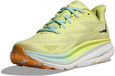Патики за трчање HOKA Clifton 9 за жени, висока амортизација, жолти