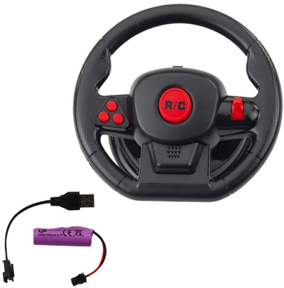 Makina lodër me telekomandë RC Racer, 1:12, drita dhe tinguj, argjend