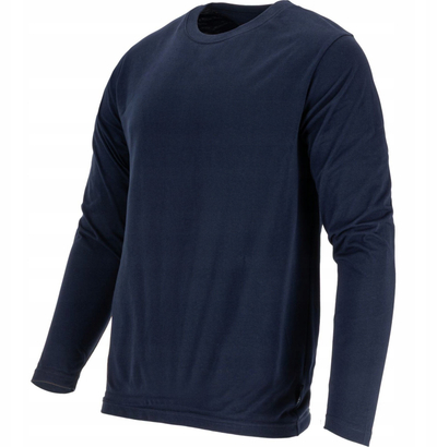 Bluzë me mëngë t’gjata Lahti Pro L4024203, pambuk 170 g/m², blu e errët navy