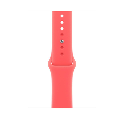 Apple Watch 46mm Sport Band, Bright Guava - S/M (SEASONAL)