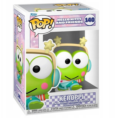 Figurë koleksionuese Funko POP Hello Kitty and Friends Keroppi, vinyl, shumëngjyrëshe