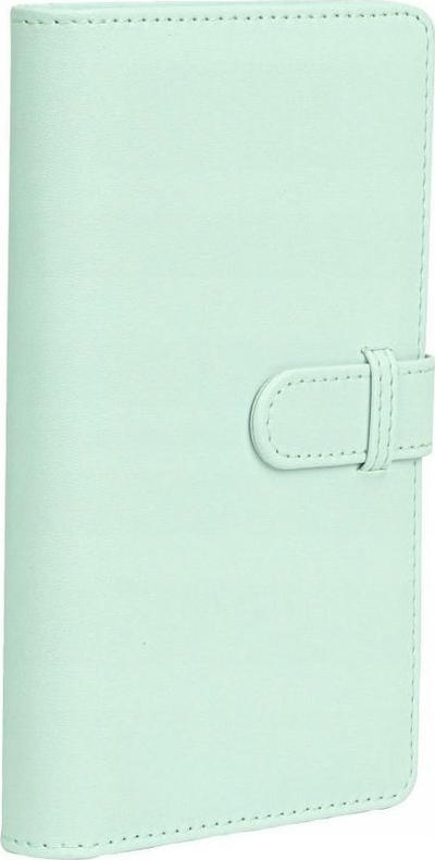 Album fotografik LoveInstant, 108 foto, Instax Mini, i gjelbër mint