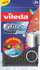 Sfungjer pastrimi Vileda Inox Glitzi Power Pad, set 2 cope, inox