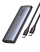 Kuti e jashtme SSD UGREEN M.2 NVMe, USB 3.2 Gen 2 10Gbps, M Key B Key, gri