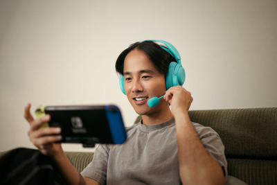 Kufje lojërash SteelSeries Arctis Nova 3X Wireless, për Xbox, Bluetooth, 40 orë bateri, ngjyrë aqua
