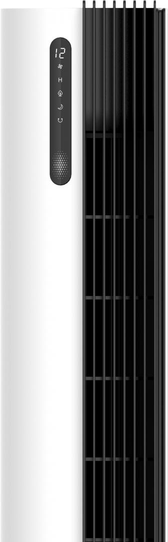 Ventilator kullonë Heinner HTF-LDC30WH, motor DC, ekran LED, i bardhë
