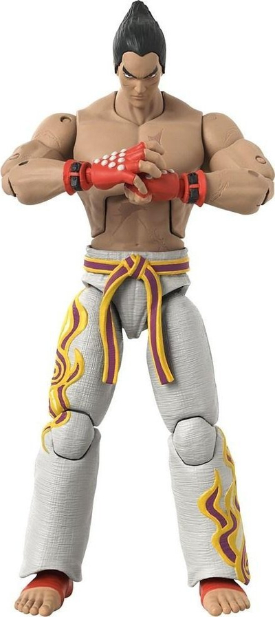 Figurë aksion Bandai Tekken Game Dimensions Kazuya, 16 cm, e bardhë