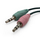 Kufje Media-Tech Turdus Pro MT3603, 40mm, 2x3.5mm, 2.3m, të zeza