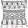 Set jastekësh dekorativë BRAHEA, pambuk, 45 x 45 cm, gri me të bardhë