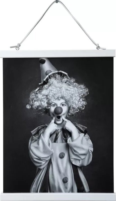 Kornizë magnetike Focus Picture Frame, 41 cm, dru, e bardhë