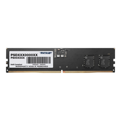 Memorie RAM Patriot Signature Premium, 16GB DDR5, modul 1x16GB, e zezë