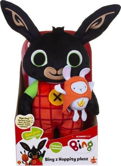 Lodër Talking Bing with Hoppity Soft Toy