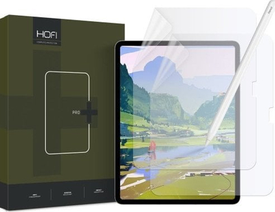 Fletë mbrojtëse tablet Hofi Paper Pro+ për iPad Air 11" 6 2024, 2 copë, matte, transparente