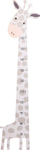 Matës rritjeje për kalamoj H&amp;S Giraffe, 70-160 cm, mural, me ngjyra pastel