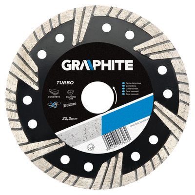 Teh prerës Graphite Diamond, 125 x 22.2 mm