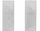 Tehe trapezoidale Vorel 25978, set me 20 copë, 52x20 mm