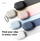 Etui silikoni Elago për AirPods Pro 3, me karabinë, rri fiks, i zi