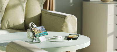 Надворешна батерија ALOGIC Lift 4 во 1, 10000mAh, MagSafe безжична, црна