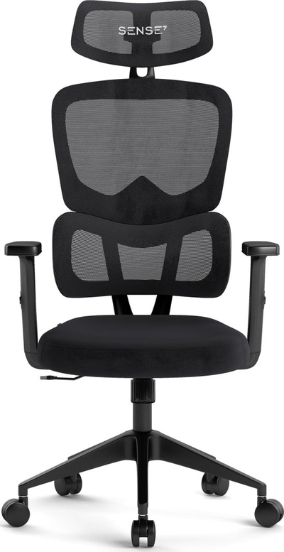Канцелариско столче SENSE7 Veno, црно
