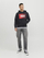 Duks për meshkuj Jack&Jones JJECORP Standard Fit, i zi