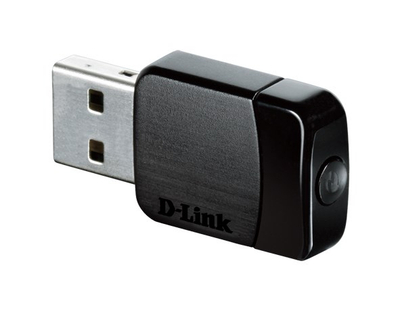 Përshtatës Wi‑Fi DWA-171, USB, 802.11ac, 433Mbps, i zi