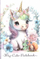 Fletore Fresh Unicorn, 64 fletë, me katrorë, shumëngjyrëshe