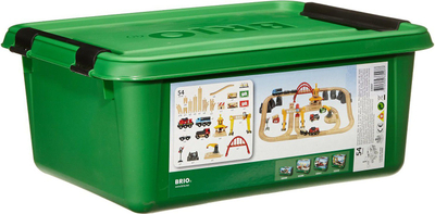 Set hekurudhe lodër Brio Cargo Railway Deluxe