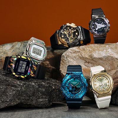 Orë digjitale Casio The G/G-SHOCK GM-5640GEM-1ER, e hirtë