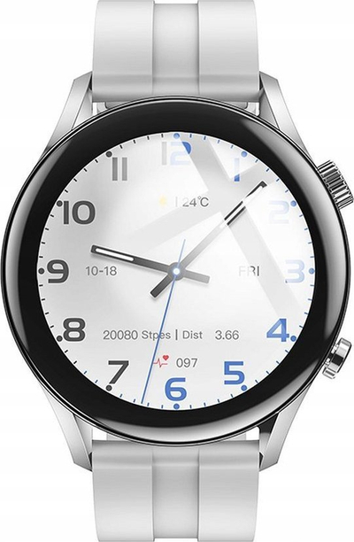 Smartwatch Hoco Y7 Pro, 1.39", me thirrje, ngjyrë argjendtë