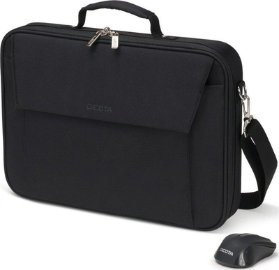 Çantë laptopi Dicot + Mi pa tela (D31686), 15.6", e zezë