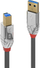 Kabllo Lindy USB-A -USB-B, 2m, e zezë