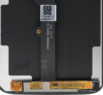 Ekran LCD FixCell për Motorola G7 Play, OEM, pa kornizë, i zi