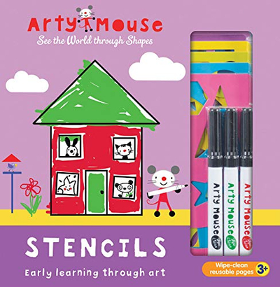Stencils Early Learning Through Art Arty Mouse - Mandy Stanley