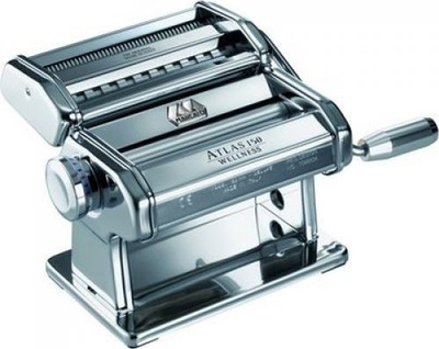 Makineri për pasta Marcato Atlas 150 Design, Pastabike, çelik inox, argjendtë e zezë